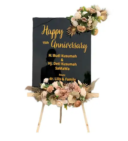 Papan Bunga Akrilik 24 Ilir